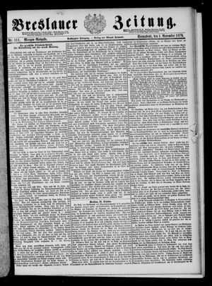 Breslauer Zeitung vom 01.11.1879