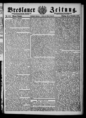 Breslauer Zeitung vom 04.11.1879
