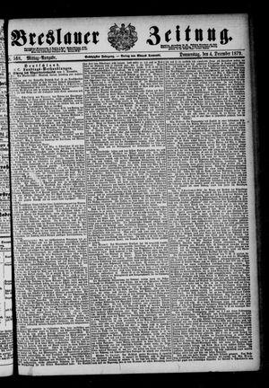 Breslauer Zeitung vom 04.12.1879