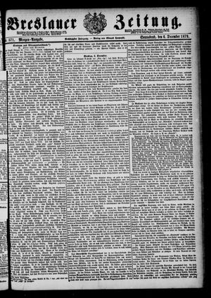 Breslauer Zeitung vom 06.12.1879