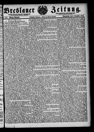 Breslauer Zeitung vom 06.12.1879
