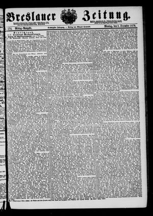 Breslauer Zeitung vom 08.12.1879