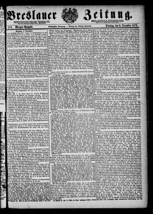 Breslauer Zeitung vom 09.12.1879