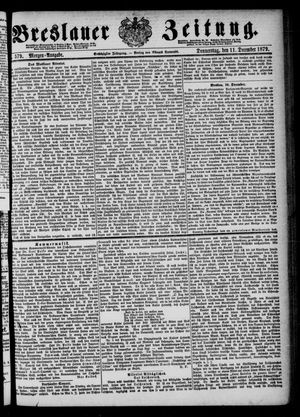 Breslauer Zeitung vom 11.12.1879
