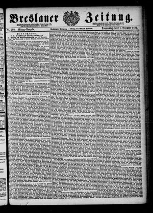 Breslauer Zeitung vom 11.12.1879