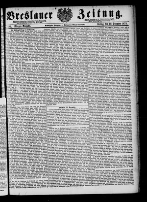 Breslauer Zeitung vom 12.12.1879