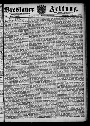 Breslauer Zeitung vom 12.12.1879