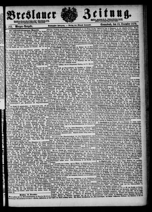Breslauer Zeitung on Dec 13, 1879