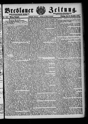 Breslauer Zeitung vom 16.12.1879