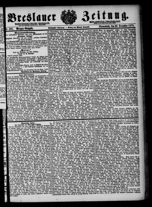 Breslauer Zeitung vom 20.12.1879