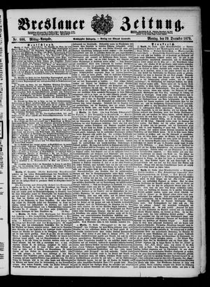 Breslauer Zeitung vom 29.12.1879