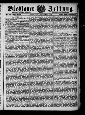 Breslauer Zeitung vom 30.12.1879