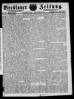Breslauer Zeitung on Apr 3, 1880