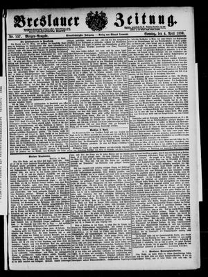 Breslauer Zeitung on Apr 4, 1880