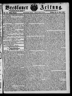 Breslauer Zeitung vom 13.04.1880
