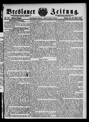 Breslauer Zeitung vom 23.04.1880