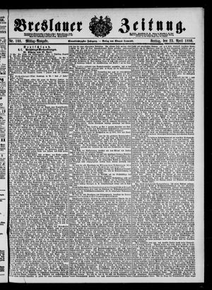 Breslauer Zeitung vom 23.04.1880