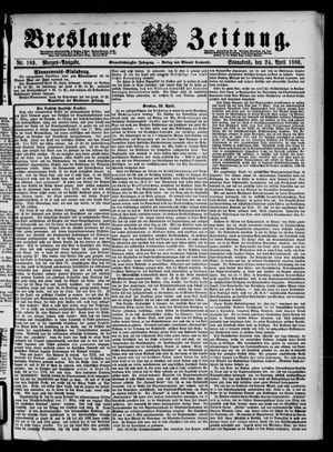 Breslauer Zeitung vom 24.04.1880