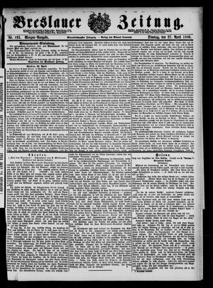 Breslauer Zeitung vom 27.04.1880