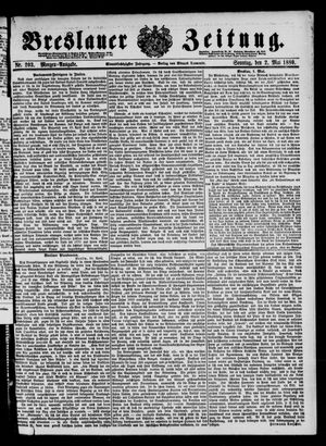 Breslauer Zeitung vom 02.05.1880