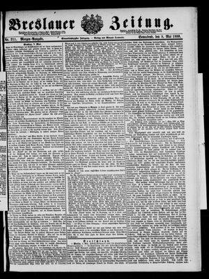 Breslauer Zeitung on May 8, 1880