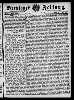 Breslauer Zeitung vom 14.05.1880