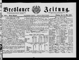 Breslauer Zeitung on May 18, 1880