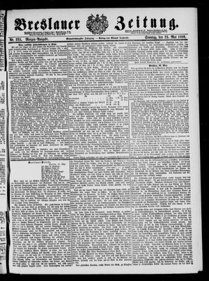 Breslauer Zeitung vom 23.05.1880