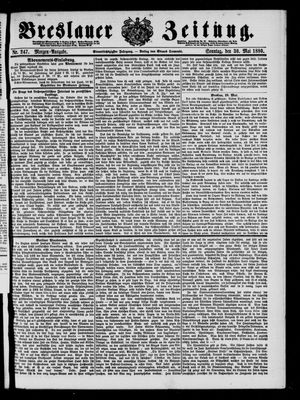 Breslauer Zeitung vom 30.05.1880