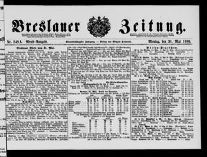 Breslauer Zeitung vom 31.05.1880