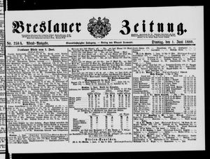 Breslauer Zeitung vom 01.06.1880