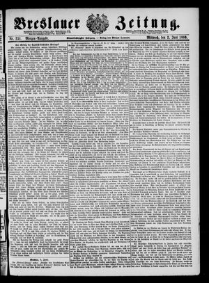 Breslauer Zeitung vom 02.06.1880