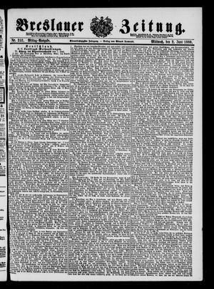 Breslauer Zeitung vom 02.06.1880