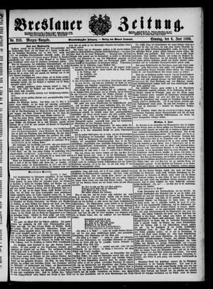 Breslauer Zeitung vom 06.06.1880