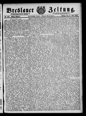 Breslauer Zeitung vom 11.06.1880