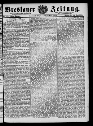 Breslauer Zeitung vom 14.06.1880