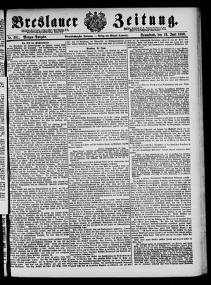 Breslauer Zeitung vom 19.06.1880