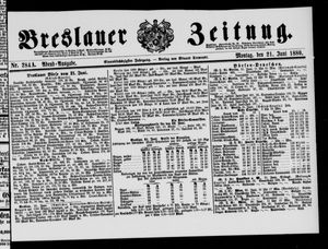 Breslauer Zeitung vom 21.06.1880