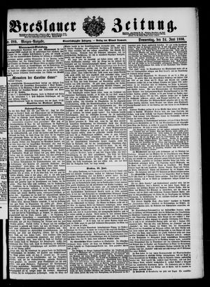 Breslauer Zeitung vom 24.06.1880