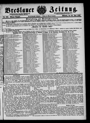 Breslauer Zeitung vom 30.06.1880