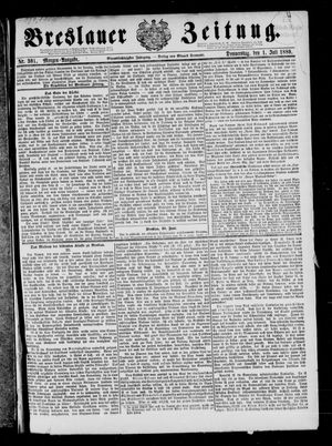 Breslauer Zeitung vom 01.07.1880