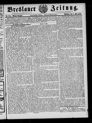 Breslauer Zeitung vom 07.07.1880