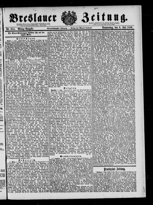 Breslauer Zeitung vom 08.07.1880