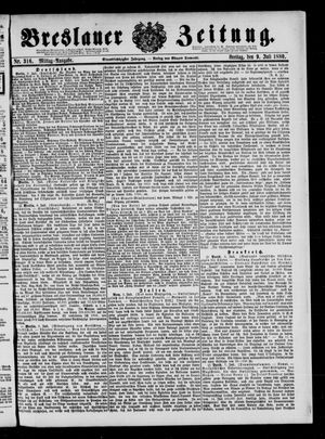 Breslauer Zeitung vom 09.07.1880