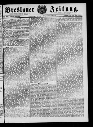 Breslauer Zeitung on Jul 13, 1880
