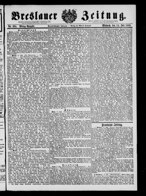 Breslauer Zeitung vom 14.07.1880