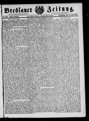 Breslauer Zeitung vom 15.07.1880