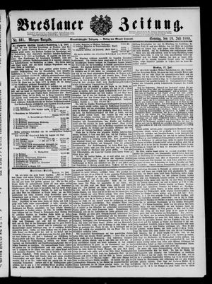 Breslauer Zeitung vom 18.07.1880