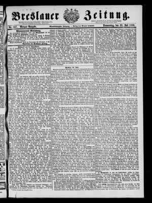 Breslauer Zeitung vom 22.07.1880