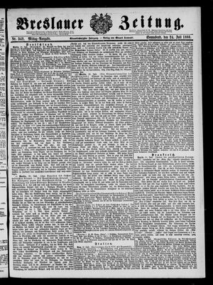 Breslauer Zeitung vom 24.07.1880